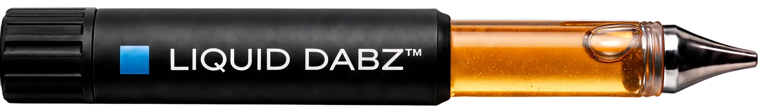ZMOKE Liquid Dabz applicator with the cap off